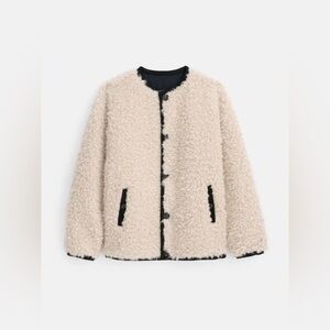 Alex Mill Polar Bear Reversible Jacket size medium